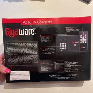 Vintage Gigaware 25-233 PC to TV Converter (PC or MAC)